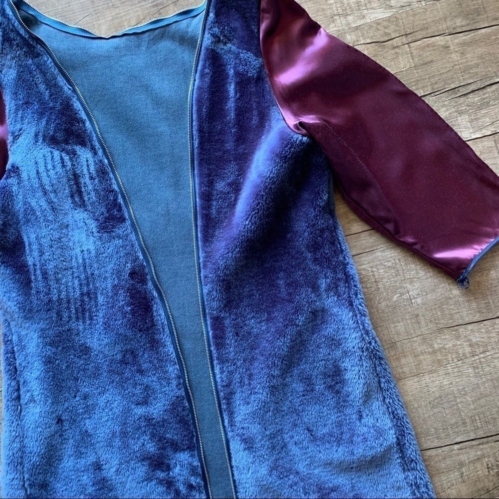 Misty Harbor Inside-Out Blue & Purple Coat - Picture 2 of 8